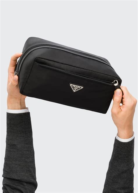 prada toiletry bag men's